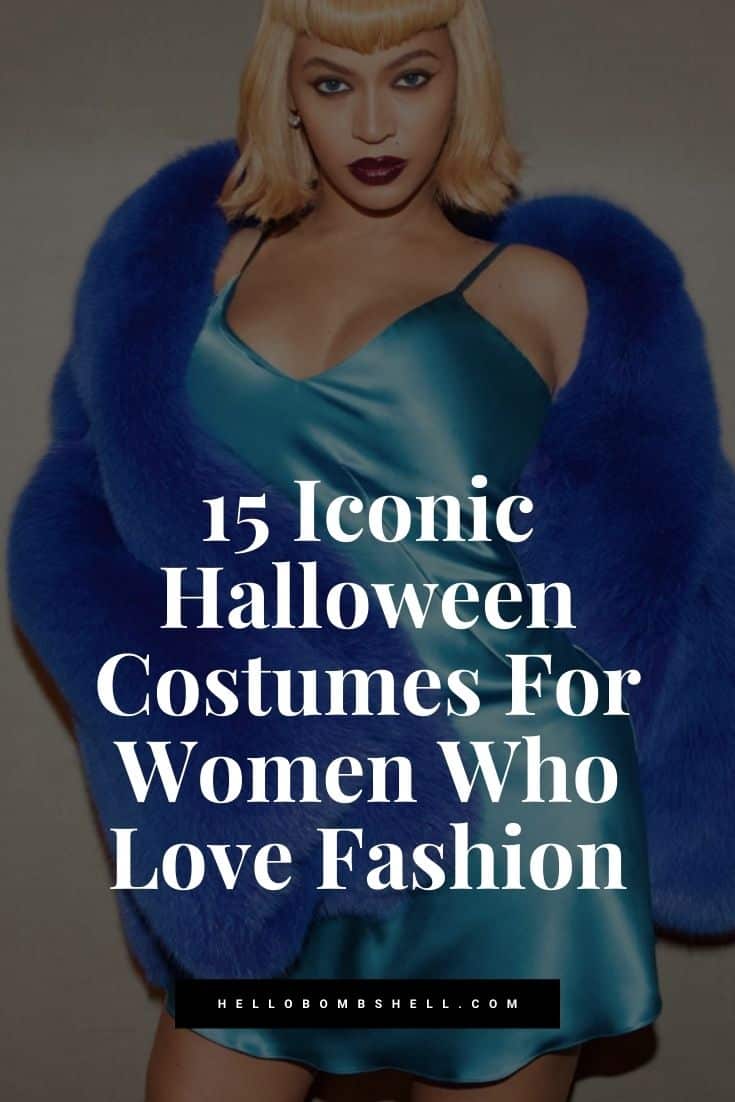 15 Iconically Chic Halloween Costumes For Classy Women Who Love Fashion Hello Bombshell!