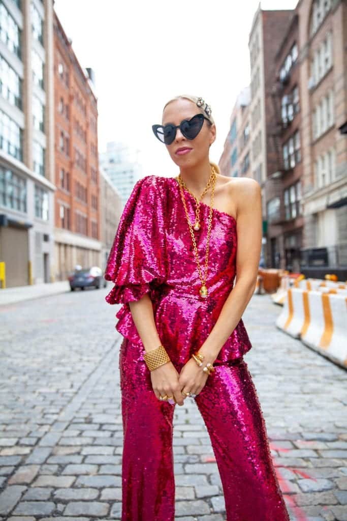 sequin outfit for new years