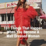 well dressed woman