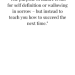 Failure life quotes for women.