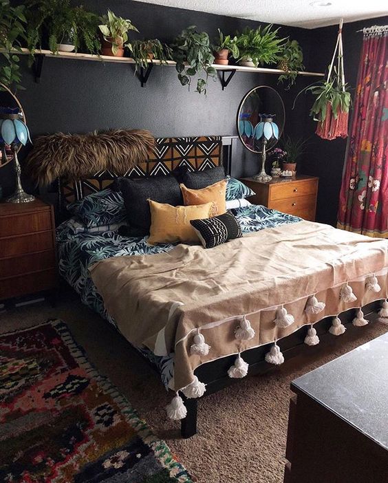 Latest Moody Boho Bedroom 