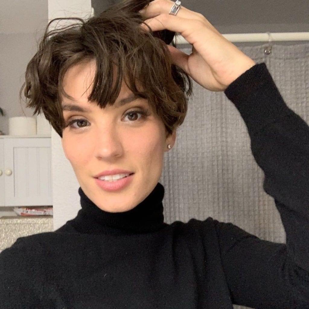 halle berry haircut