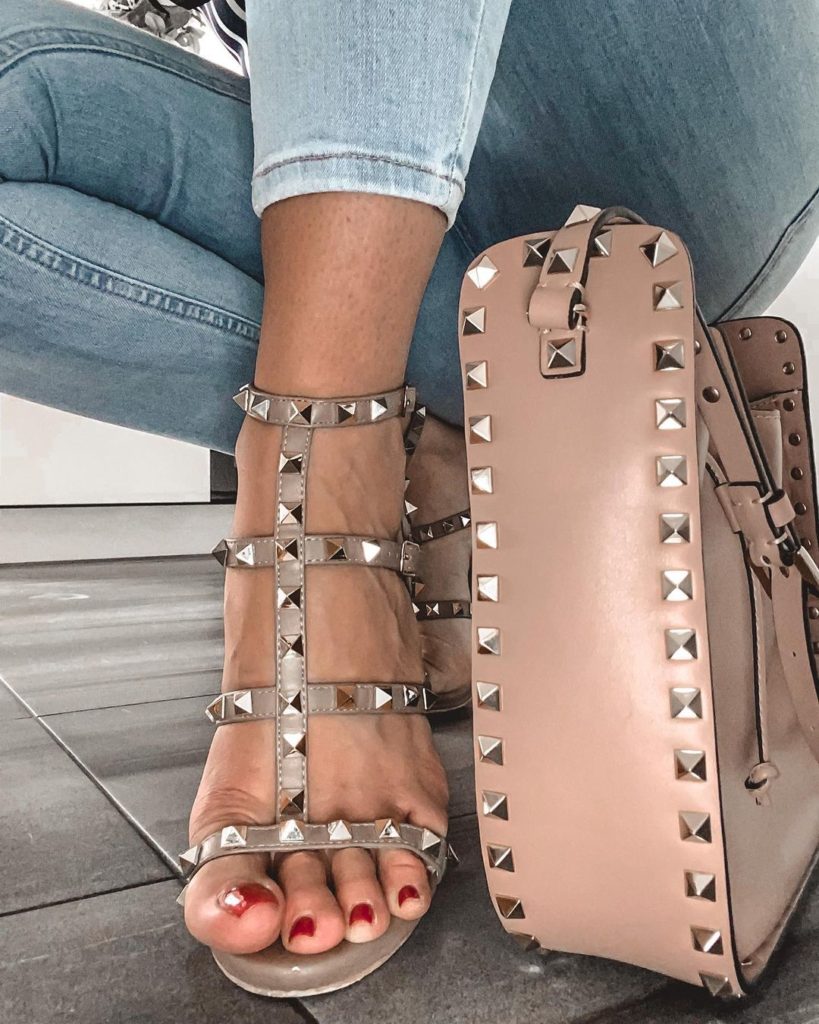 rockstud dupe flats