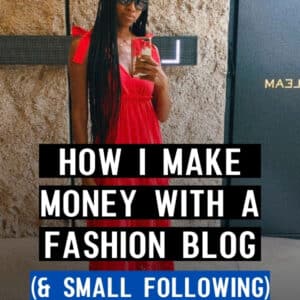 how to make money with a fashion blog